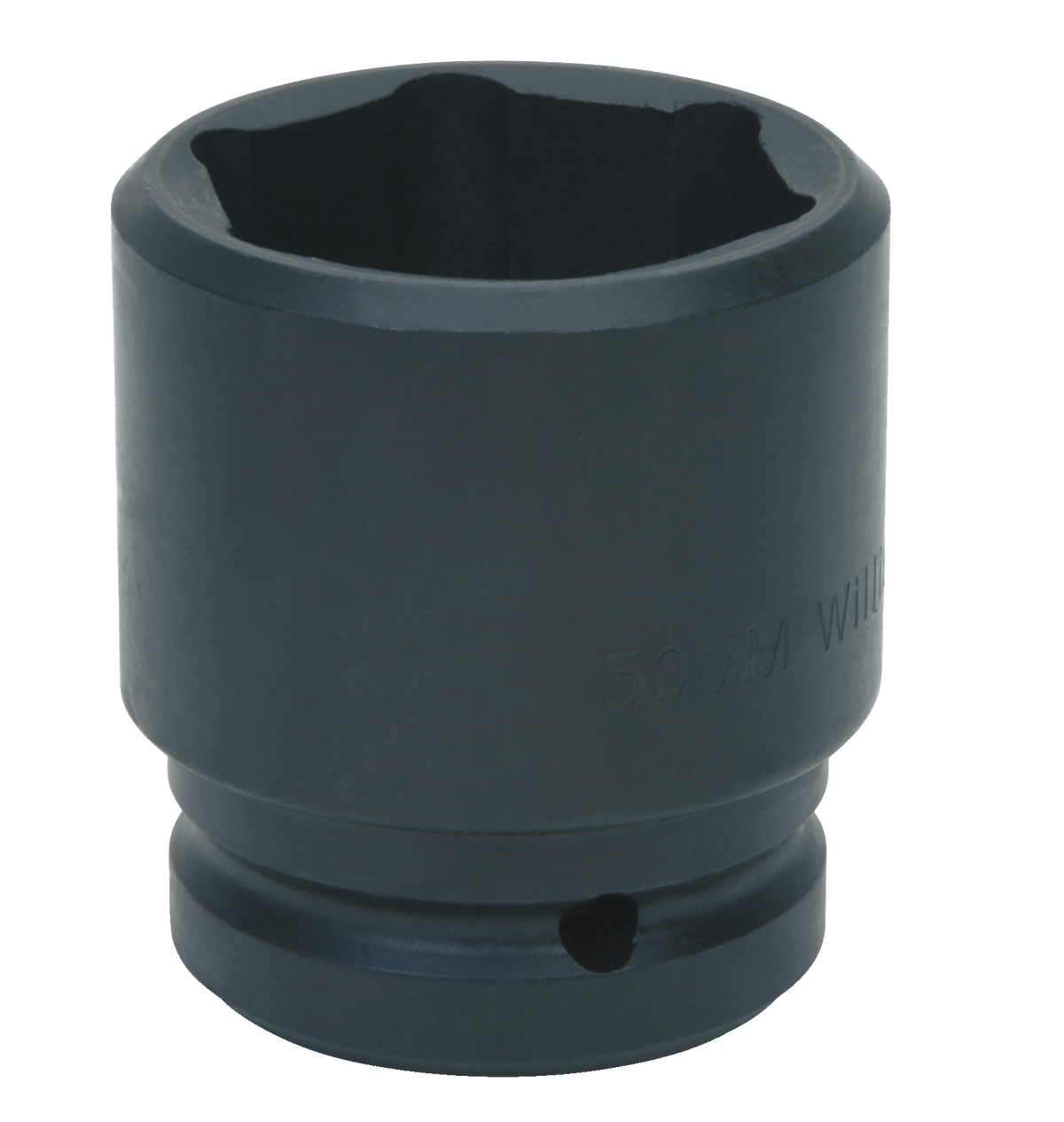 Williams JHW7M-635 | 1" Drive Shallow Impact Socket 6-Point 35 mm, Black Industrial Finish