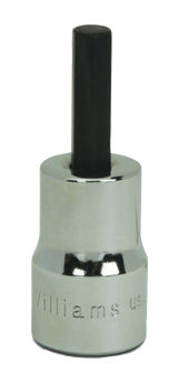 Williams JHWBA-5A | 3/8 Drive Hex Bit Socket, High Polished Chrome Finish, 5/32