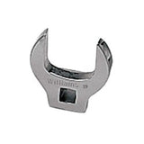 Williams JHWBCOM12 | 3/8 Drive 12 mm Open End Crowfoot Wrench, Satin Chrome Finish