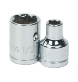 Williams JHWBM-609 | 3/8 Drive Shallow Socket, High Polished Chrome Finish, 6 Point, 9 mm