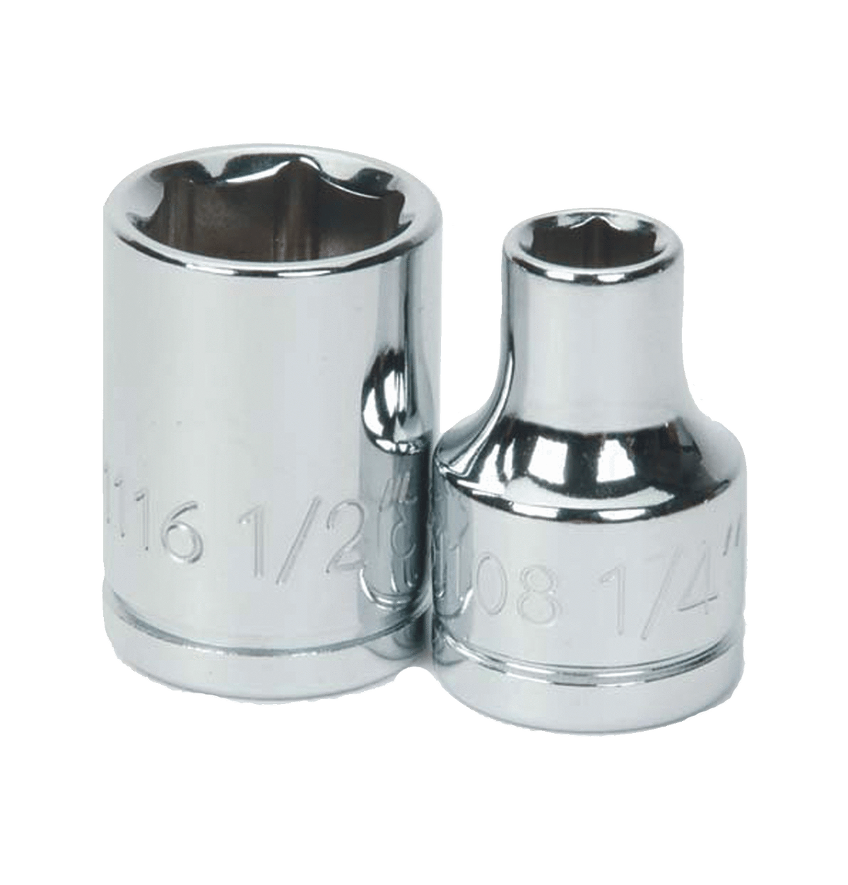 Williams JHWBM-619 | 3/8 Drive Shallow Socket, High Polished Chrome Finish, 6 Point, 19 mm