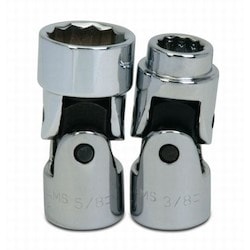 Williams JHWBU-1220 | 3/8 Drive Universal Socket, High Polished Chrome Finish, 12 Point, 5/8