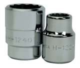 Williams JHWH-1238 | 3/4 Drive Shallow Socket, High Polished Chrome Finish, 12 Point, 1-3/16