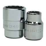 Williams JHWH-1238 | 3/4 Drive Shallow Socket, High Polished Chrome Finish, 12 Point, 1-3/16