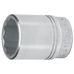 Williams JHWHM-1238 | 3/4 Drive Shallow Socket, High Polished Chrome Finish, 12 Point, 38 mm