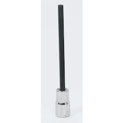 Williams JHWMA-5LA | 1/4 Drive Hex Bit Socket, High Polished Chrome Finish, 5/32 Lg
