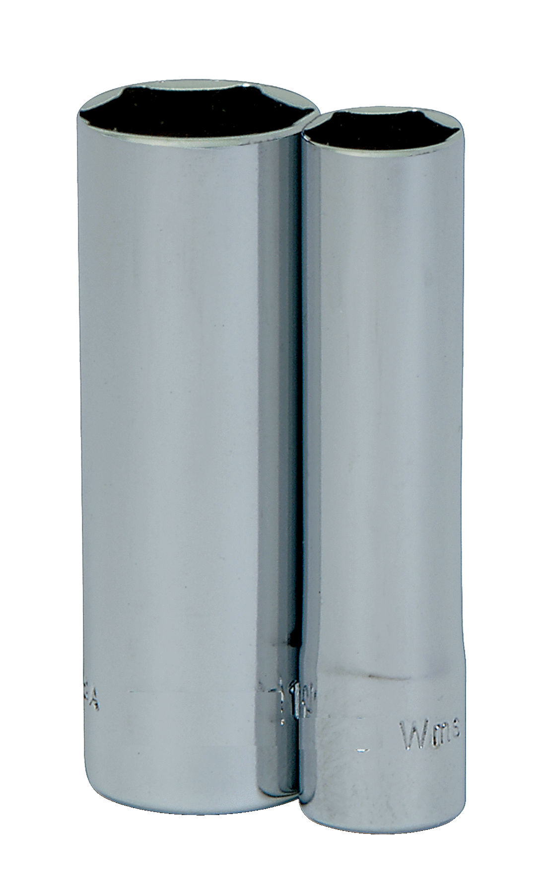 Williams JHWmmD-609 | 1/4 Drive Deep Socket, High Polished Chrome Finish, 6 Point, 9 mm