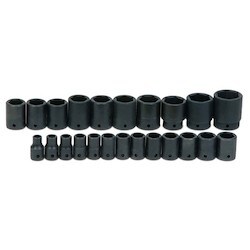 Williams JHWMS-4-23RC | 1/2 Drive Impact Socket Set, 6 Point, 23 Piece