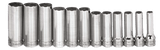 Williams JHWMSBD12HRC | 3/8 Drive Deep Socket Set, 6 Point, Metric, 12 Piece