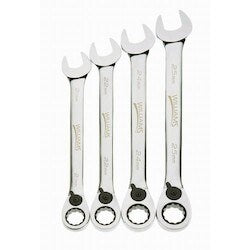 Williams JHWMWS-4RC | Ratcheting Combination Wrench Set, 4 Piece, Metric