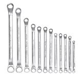 Williams JHWMWS-BWM12 | Double Head 10° Offset Box End Wrenches, 12 Piece Set