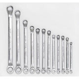 Williams JHWMWS-BWM12 | Double Head 10° Offset Box End Wrenches, 12 Piece Set