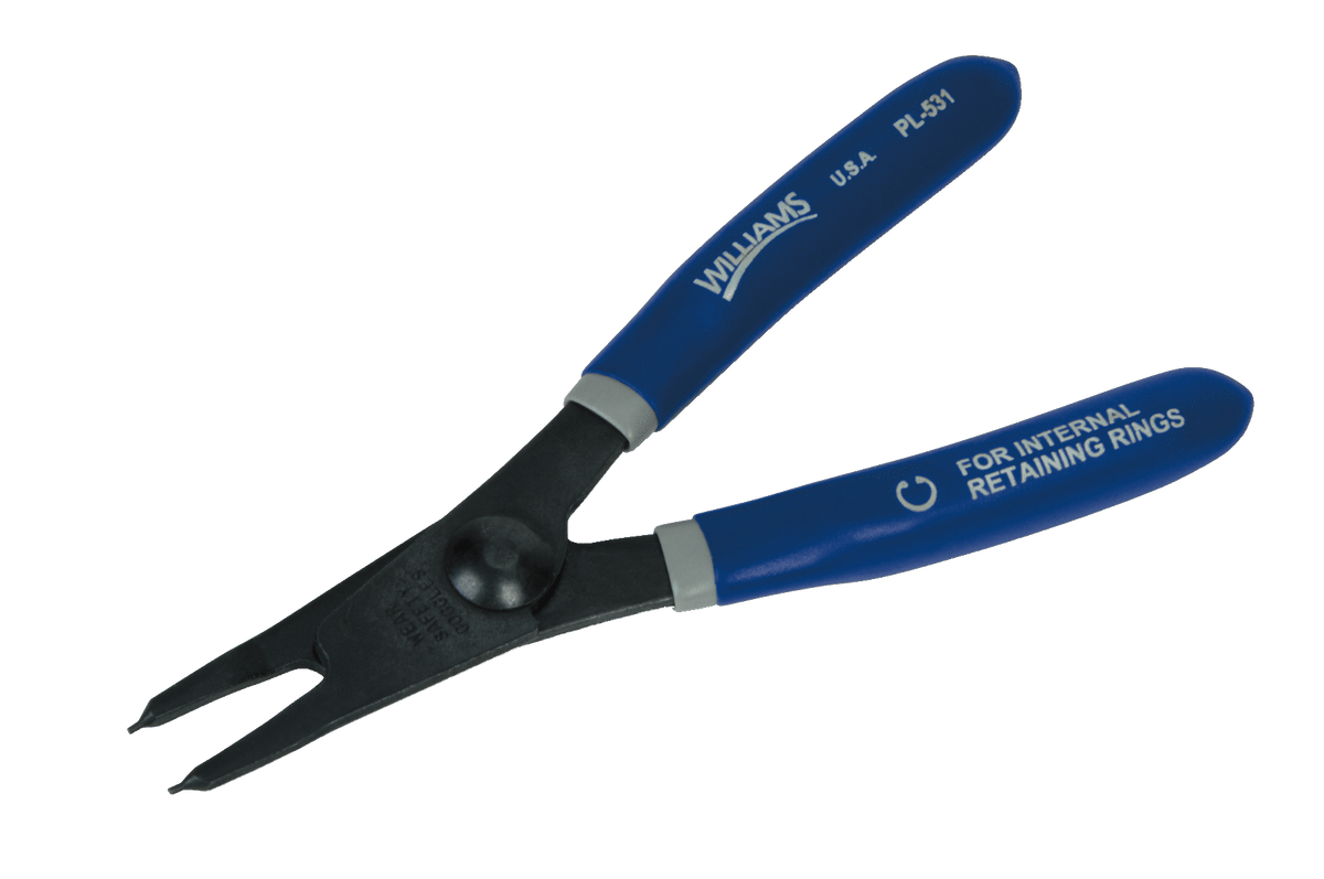 Williams JHWPL-532 | Fixed Tip Retaining Ring Plier-Internal, 6-1/2"