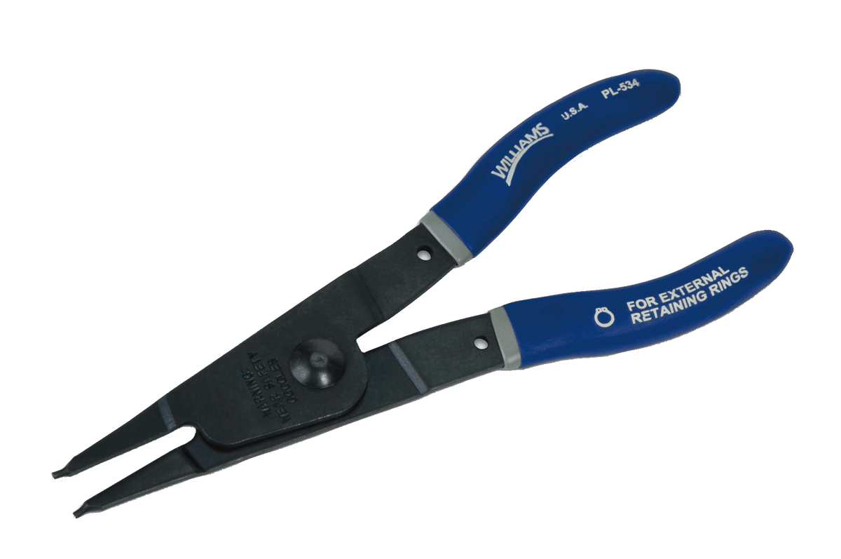 Williams JHWPL-532 | Fixed Tip Retaining Ring Plier-Internal, 6-1/2"