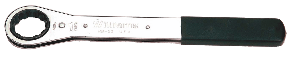 Williams JHWRB-54 | Single Head Ratcheting Box Wrench, 1-11/16