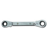 Williams JHWRBO-1618 | Double Head 25 Degree Reversible Offestcheting Offset Box Wrench, 12 Point, 1/2 X 9/16