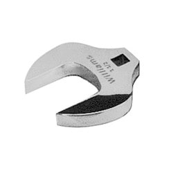 Williams JHWSCOE30 | 1/2 Drive Open End Crowfoot Wrench, Satin Chrome Finish, 15/16"