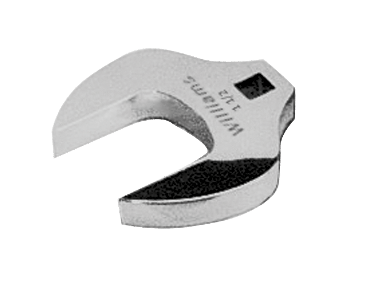 Williams JHWSCOE50 | 1/2 Drive Open End Crowfoot Wrench, Satin Chrome Finish, 1-9/16"