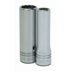 Williams JHWSD-1232 | 1/2 Drive Deep Socket, 12 Point, 1