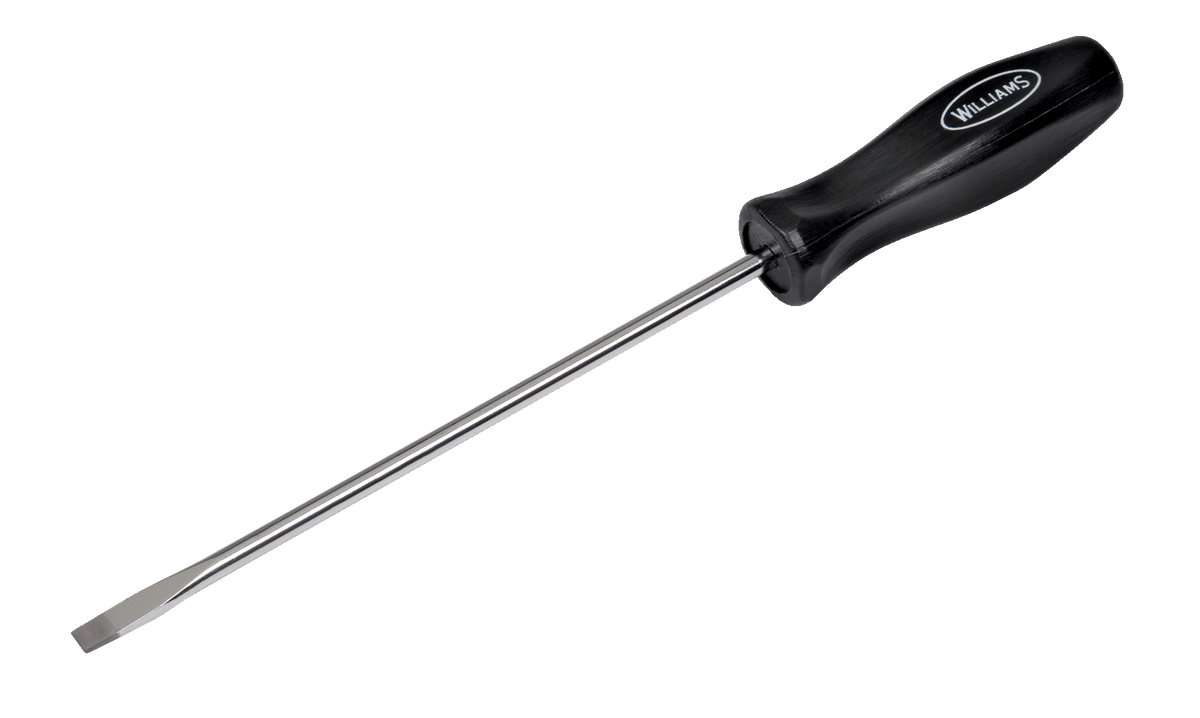 Williams JHWSDE-8 | Endurogrip Screwdriver - Premium Comfort Grip Handles Cabinet Slotted 8