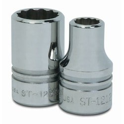 Williams JHWST-1230 | 1/2 Drive Shallow Socket, 12 Point, 15/16