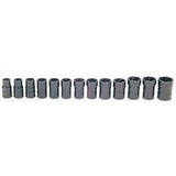 Williams JHWTSCS3813 | 3/8 Drive Turbosocket Salvage Socket Set, SAE, 13 Piece