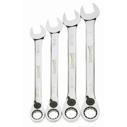 Williams JHWWS-1164RC | Ratcheting Combination Wrench Set, 4 Piece, SAE