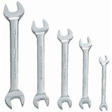 Williams JHWWS-1705A | Chrome Satin Finish Open End Wrench Set 5 Piece