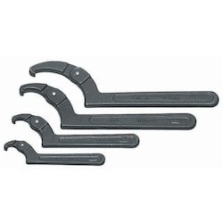 Williams JHWWS-474 | Adjustable Hook Spanner Wrench Set 4 Piece