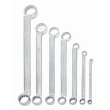 Williams JHWWS-8707 | Double Head 60° Offset Box End Wrench, 7 Piece Set