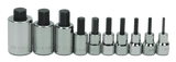 Williams JHWWSBS-10RC | 3/8 & 1/2 Drive Standard Legnth Hex Bit Socket Set, SAE, 10 Pieces