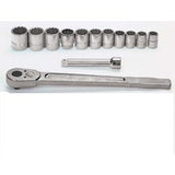 Williams JHWWSH-13 | 3/4 Drive Socket and Drive Tool Set, 12 Point, SAE, 13 Piece