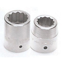 Williams JHWX-1236 | 1 Drive Shallow Socket, High Polished Chrome Finish, 12 Point, 1-1/8