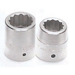 Williams JHWX-1264 | 12 Drive Shallow 12-Point Socket, High Polished Chrome Finish, 1-7/8