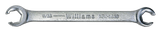 Williams JHWXFN-2836 | Double Head Flare Nut Wrench, 6 Point, 7/8 X 1-1/8, Chrome Satin Finish
