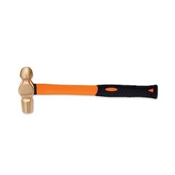 Williams NS506-700-FB | Non-Sparking Ball Pein Hammer Aluminum Bronze 33 ozs Fiberglass Handle