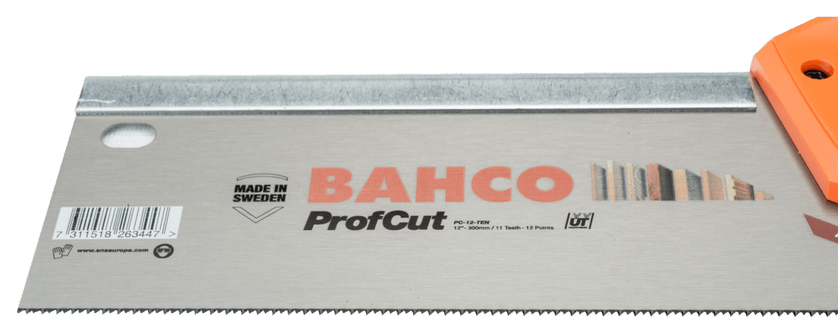 Williams PC-12-TEN | ProfCut Tenon Handsaw for Medium Thick Materials 11/12 TPI 300 mm