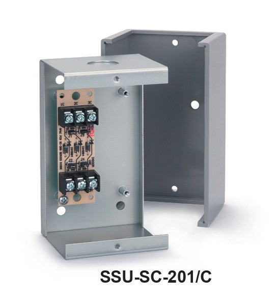 Space Age Electronics SSU-SC-201/C | SC (Q4) SEQ Sequence Relay, 12/24 VAC/DC Coil, 5-Amp Contacts, Track-Mount