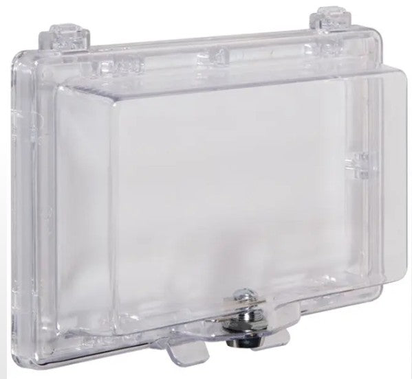 Specified Technologies STI-6560 | Widebody Keypad Protector with Key Lock - Clear