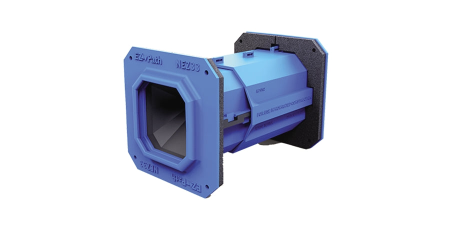 Specified Technologies STI NEZ33 | Smoke and Acoustical Pathway, Blue, Thermoplastic