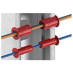 Specified Technologies STI RFG2 | Grommet, Plastic, 1-5/8 in. L, Red