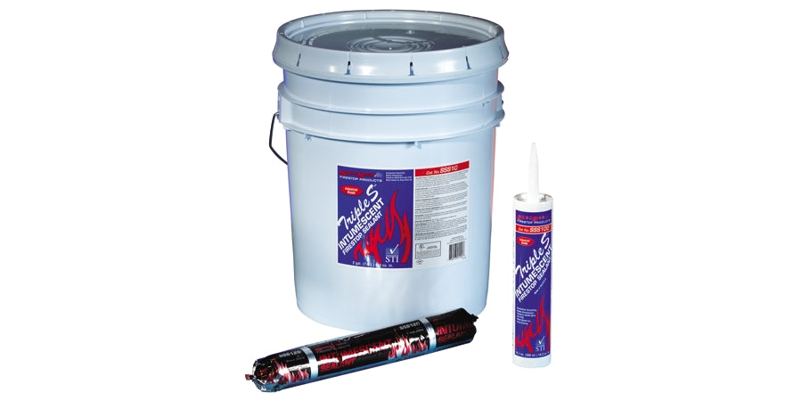 Specified Technologies STI SSS100 | Intumescent Firestop Sealant, Tube, 10.1 oz. Paste