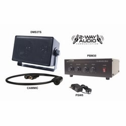 Speco Technologies 2WAK3 | Two-way Audio Kit for DVR's with PBM30 Amplifier