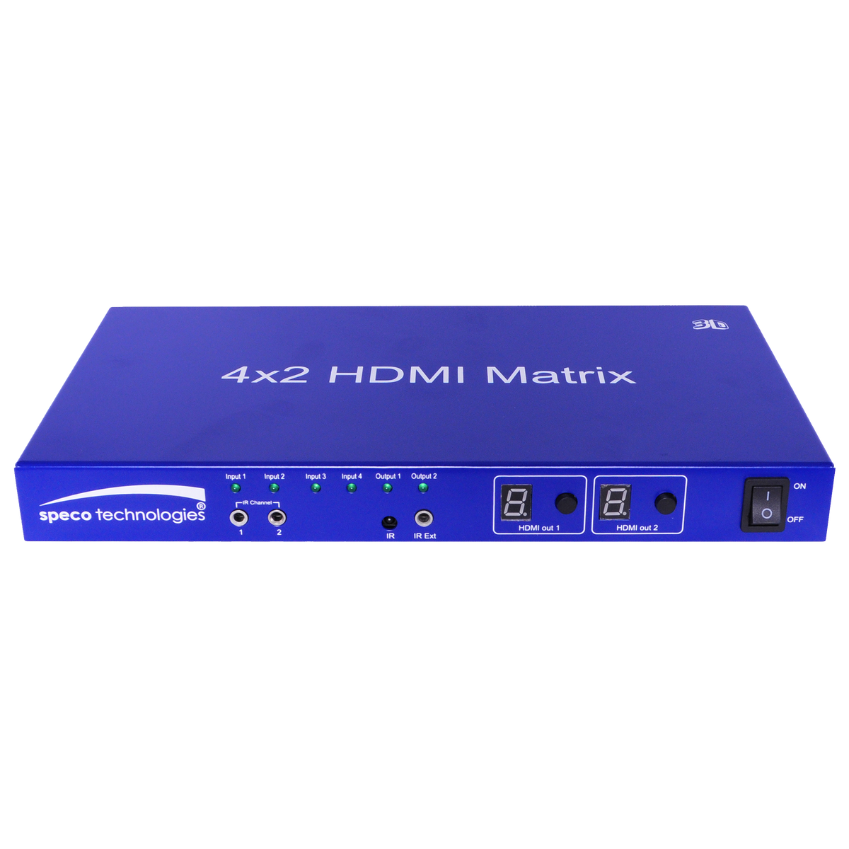 Speco Technologies HD4MAT | HDMI 4 to 2 Matrix