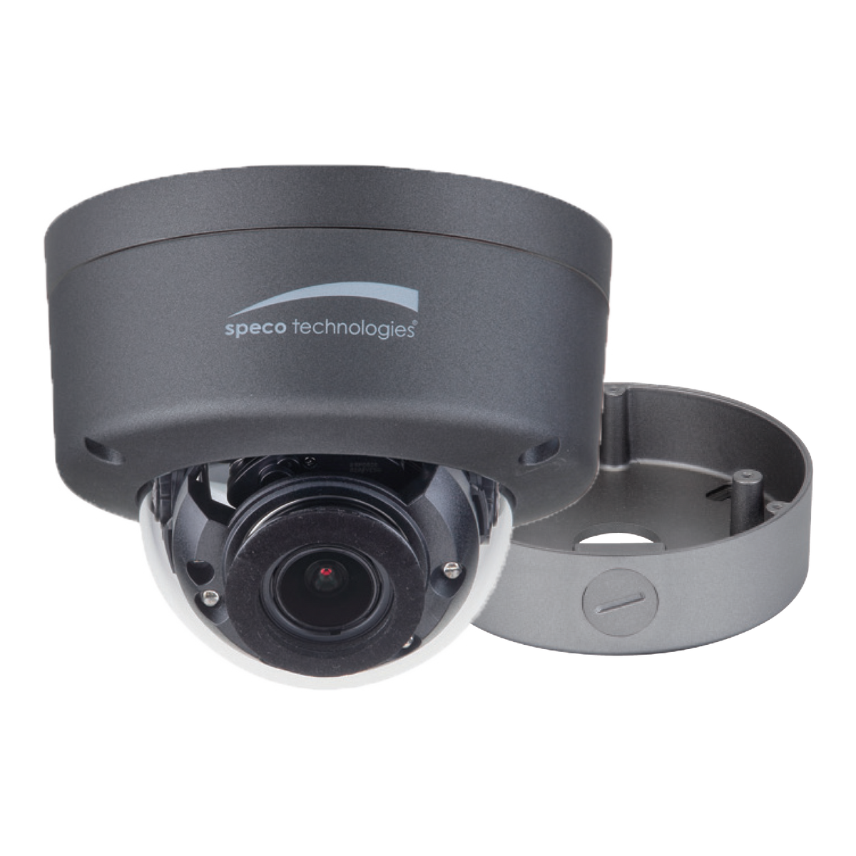 Speco Technologies HFD4M | 4MP Flexible Intensifier Technology HD-TVI Motorized Zoom Focus Camera with Junction Box