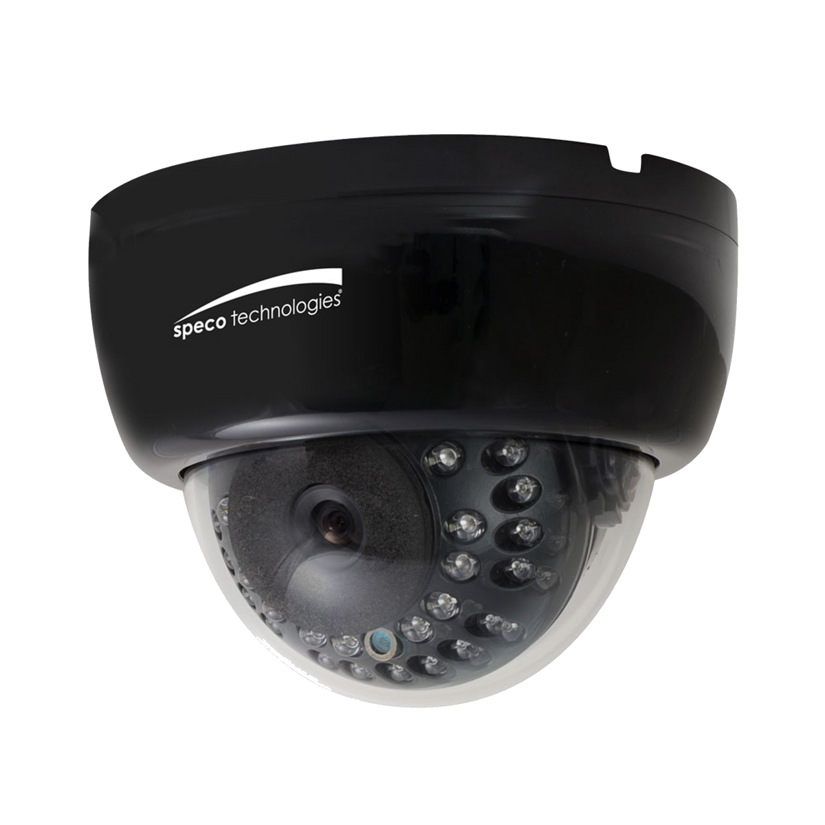Speco Technologies HLED33DTB | 2MP HD-TVI Indoor Dome with IR, 12/24V