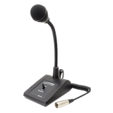 Speco Technologies MHL5S | Gooseneck Adjustable Desktop Microphone