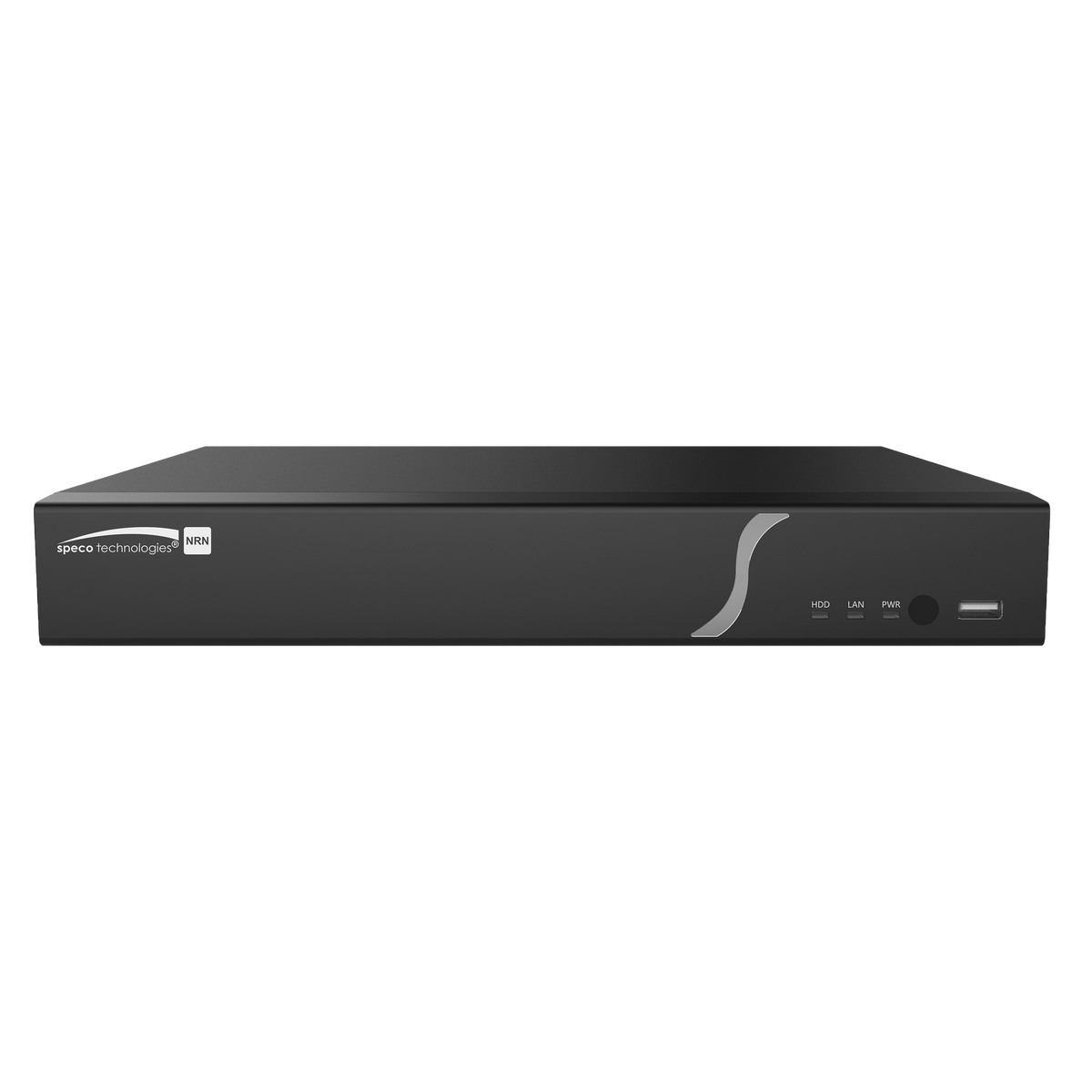 Speco Technologies N8NRN8TB | 8 Channel 4K H.265 NDAA Compliant NVR with Smart Analytics and 8 Built-in PoE+ Ports, 2-16TB Storage