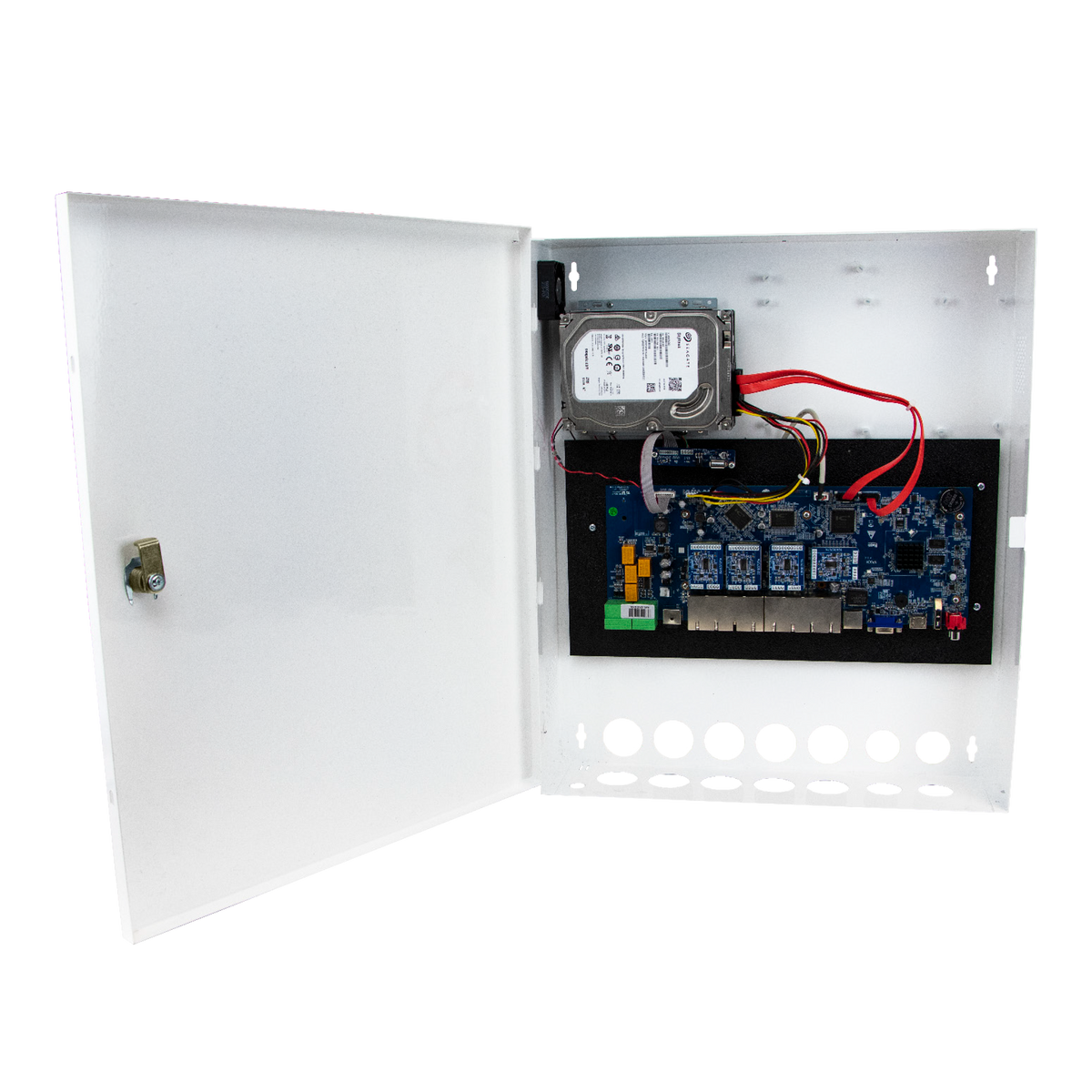 Speco Technologies N8WNRE8TB | 4K H.265 Wall Mount NVR with Facial Recognition and Smart Analytics