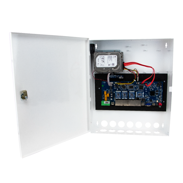 Speco Technologies N8WNRE8TB | 4K H.265 Wall Mount NVR with Facial Recognition and Smart Analytics
